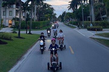 Sunset Tour of Naples Florida by Trike and Moped Family Fun