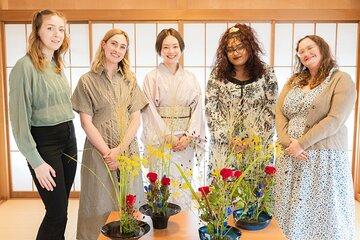 Nakano Tokyo Ikebana Wellness Art Experience