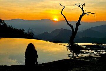 Hierve El Agua Sunrise and Overnight Camping Experience