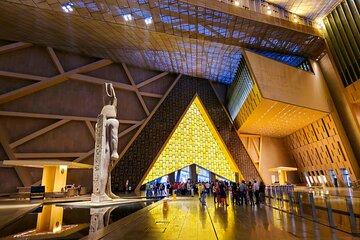 Cairo Layover Tour to Giza Pyramids and Grand Egyptian Museum