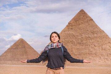 Giza Pyramids, Sphinx and Grand Egyptian Museum Tour