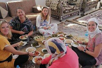 Lunch experience at an Egyptian home