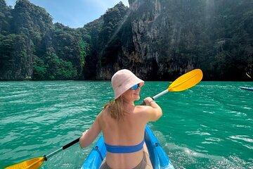 Full-Day Ko Talabeng and Ko Bu Bu and Sea Cave Kayaking Tour