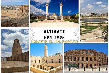 Ultimate Fun Tour Monastir, El Jem, Kairouan (Pick Up Included)
