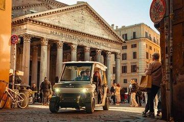 3h Private Tour of Rome by Golf Cart Tickets Pantheon Entrance