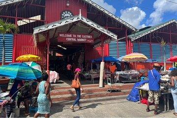 Castries Market Tour and Vegan Feast Experience