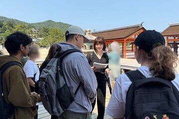 Miyajima Guided Tour and Fresh Oyster Farm Experience