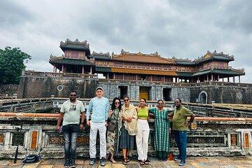 Explore Hue Royal Tombs Pagodas and Village in Small Group