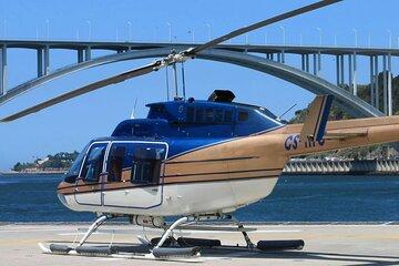 Visit the Douro By Helicopter Vineyard and Tasting Tour 4 hours