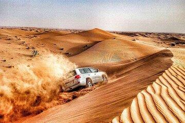 Dubai Red Dune Safari with BBQ Dinner and Camel Ride