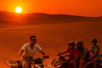 Agafay Desert Quad Biking and Camel Ride with Dinner Show