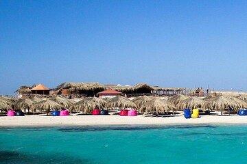 Hurghada Day Trip to Hula Hula Island by Boat