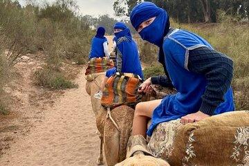 Camel Riding in Agadir with Traditional Outfits and Turbans