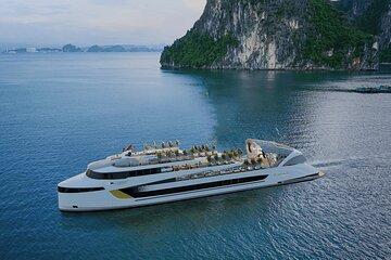 Ha Long Bay Dolphin Day Cruise with Pool and Music Party
