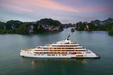 Grand Pioneers 6-Star Luxury Cruise: 2-Day Exploring Ha Long Bay