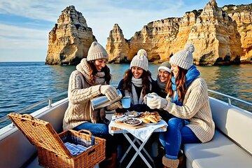 Private Algarve Sea Caves with Hot Chocolate (Winter Special)