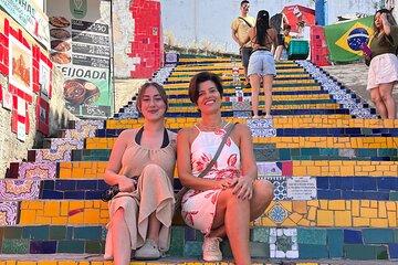 Selaron staircase and Santa Teresa