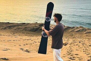 Quad bike and Sandboard in Timlaline Dunes