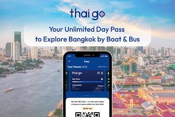 Thai Go 2-Day Pass: Bangkok City&River Sightseeing by Boat & Bus