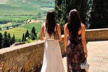 From Rome Val D'Orcia wine experience and Tuscan Landscapes