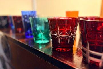 Kiriko Glass Engraving Workshop and Historic Walk in Kawasaki