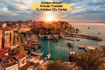 Antalya Airport: Private Transfer AYT to Antalya City Center