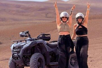 Agafay Desert Marrakech Quad dinner and show DE feu