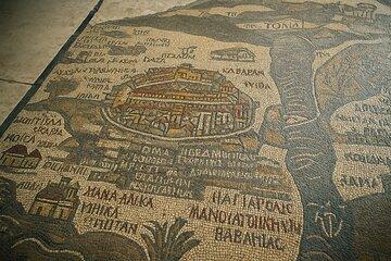 Madaba, Nebo and Baptism Site Private Full Day Tour from Amman