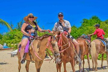 Punta Cana Horseback Riding Adventure on Macao Beach