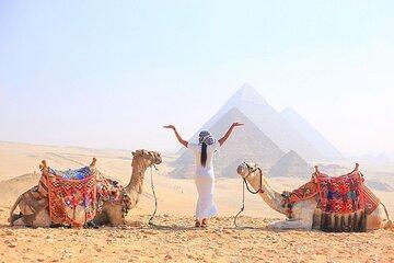VIP Giza Pyramids Tour with Camel Ride