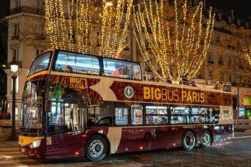 Paris Christmas Lights Bus Tour with Festive Treat & Photo Stop