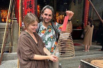 Ho Chi Minh City Pagodas Incense Streets and Coffee Scooter Tour