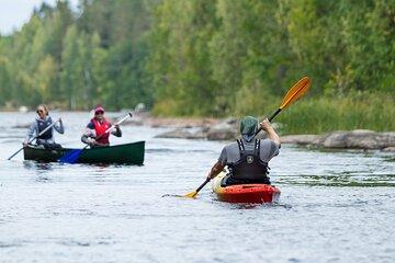 Guided Kayaking at Lake Saimaa from Lappeenranta