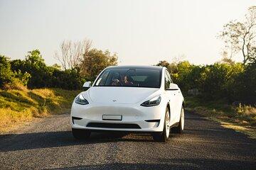 Private Airport Transfer in Tesla from Ballina to Byron Bay