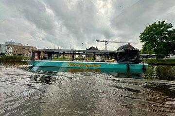 Groningen: Terrace Boat Experience with a Cozy Bar: 2 hours