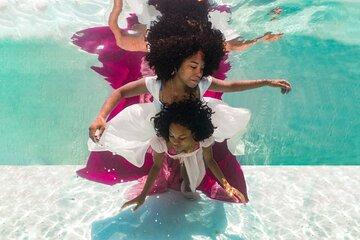 Underwater Portrait Photoshoot in a Private Pool in Aruba