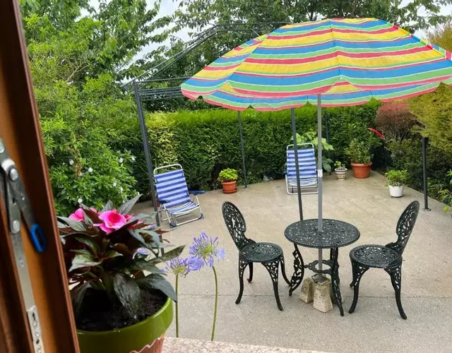 Apartamento de Pascualin con jardin privado en Ortigueira