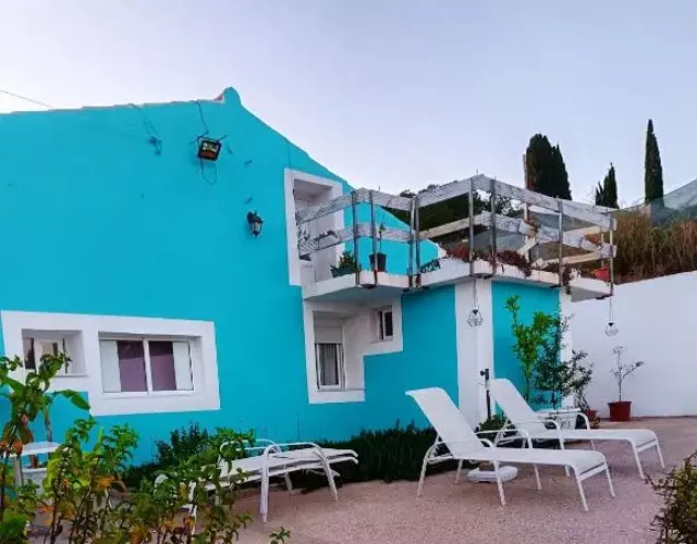 Tropicana One bedroom flat t1 with AC portatil, garden and parking place