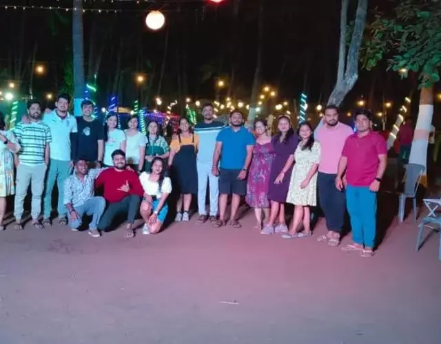 Arabian sea camping