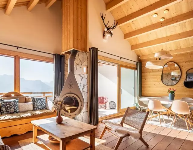 Alpe d'Huez Houses - Chez Gaston - Comme un chalet 4 chambres pour 10p
