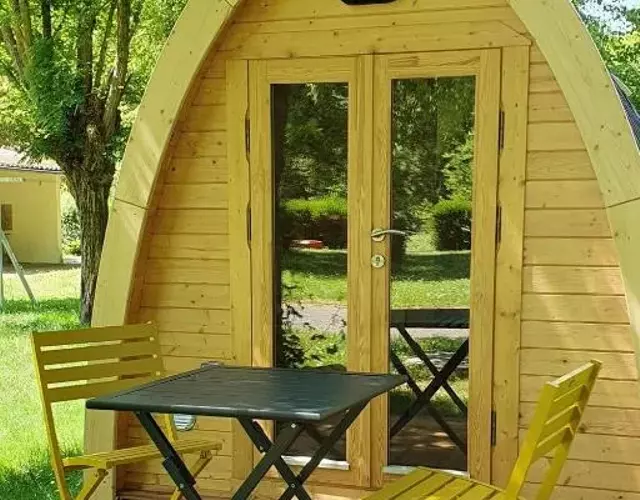 Cabane 2/3 pers au Camping les Patis
