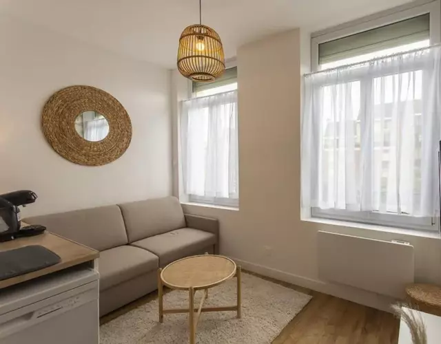 Ideally located close to train