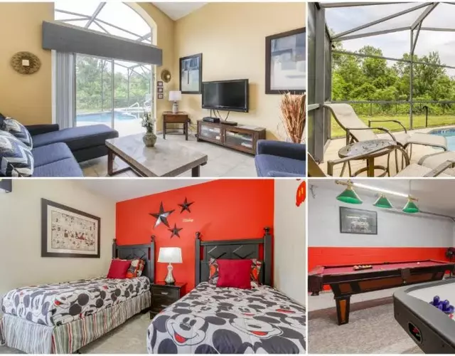 Minnie's Emerald - 4 bed home close to Disney