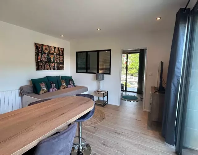 Appartement neuf T2 avec jardin et terrasses