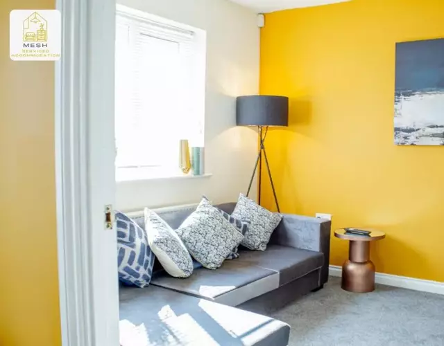 Mesh Accommodation - Modern Ensuite House for Contractors & Professionals with Free Parking