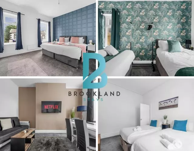 Four Bedroom House By Brookland Stays Serviced Accommodation Short Lets Manchester With Free WiFi