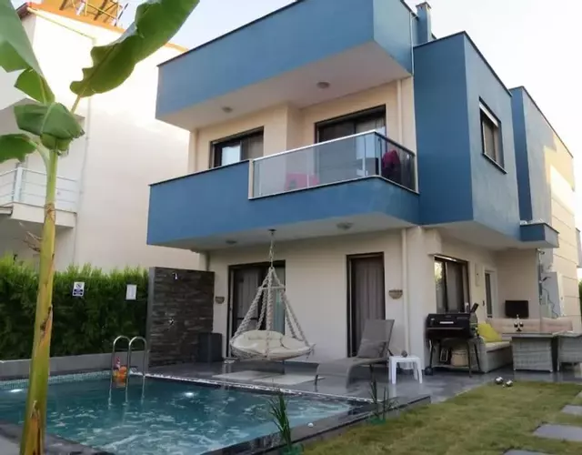 Villa Oyster Park Isıtmalı Yıldız Efektli Çocuk Havuzlu Villa