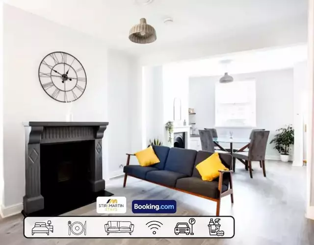 Comfy 3bed House By StirkMartin Stays Short Lets & Serviced Accommodation Cardiff With Free Parking & 8mins to City Centre