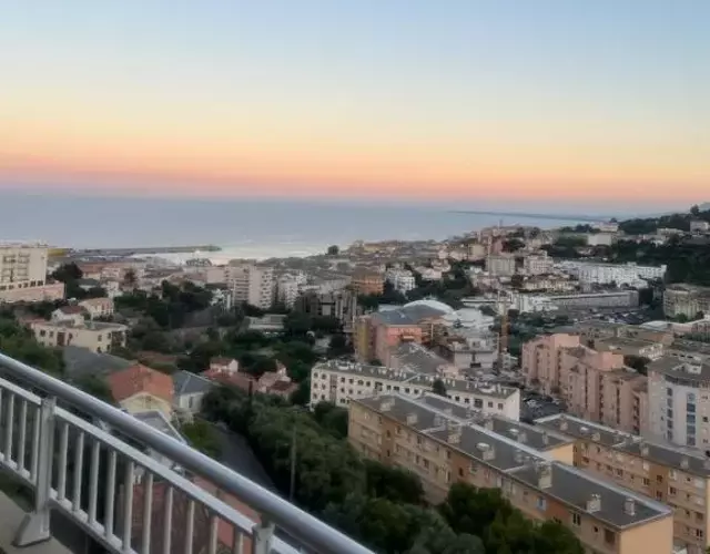 Bastia t2 neuf stanting, vue mer panoramique