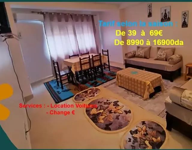 BEJAIA Location Appartements de 49 à 69eur